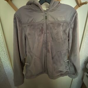 New authentic The North Face women Taupe Fleece Jacket